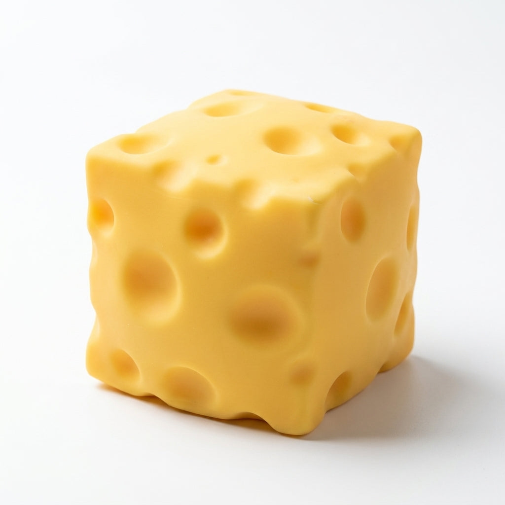 Squishy Cube Fromage Doux
