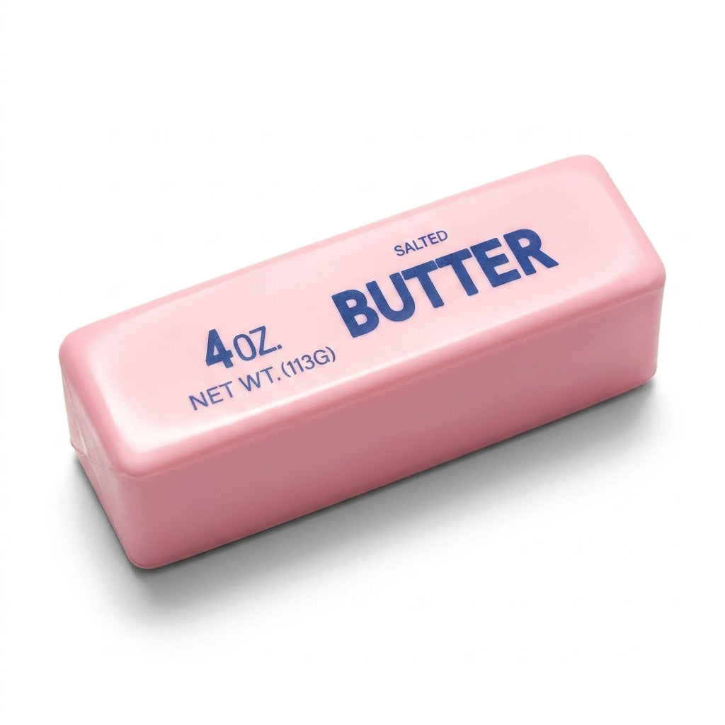 Squishy Bâton de Beurre Rose