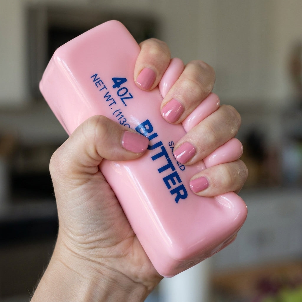 Squishy Bâton de Beurre Rose