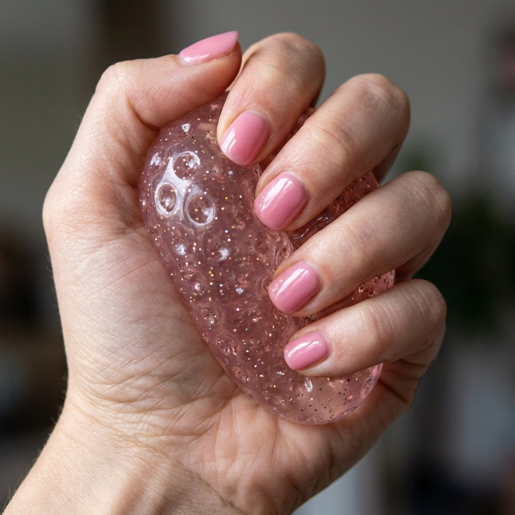 Squishy Fraise Transparente