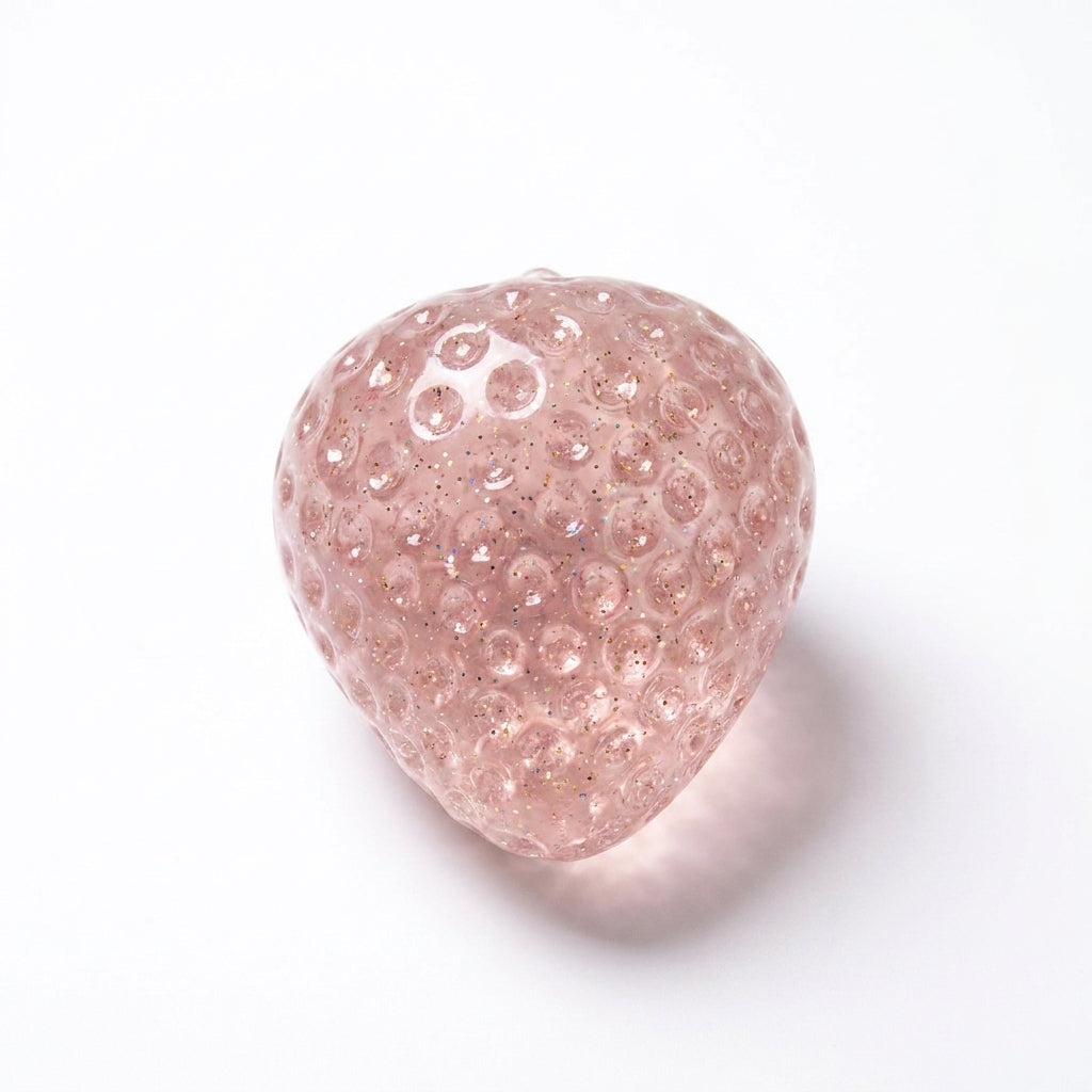Squishy Fraise Transparente