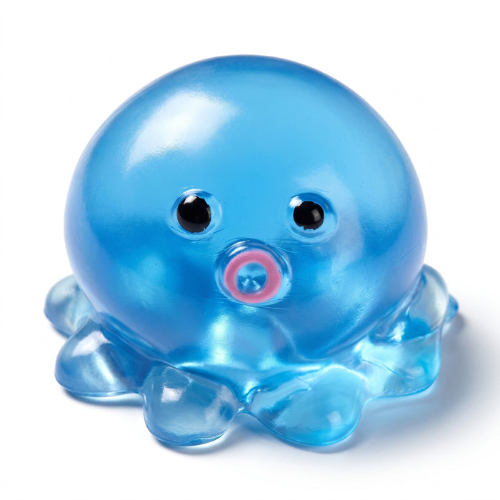 Squishy Bébé Poulpe Bleu