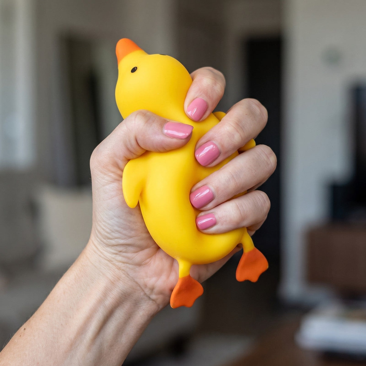 Squishy Canard Orange 16cm