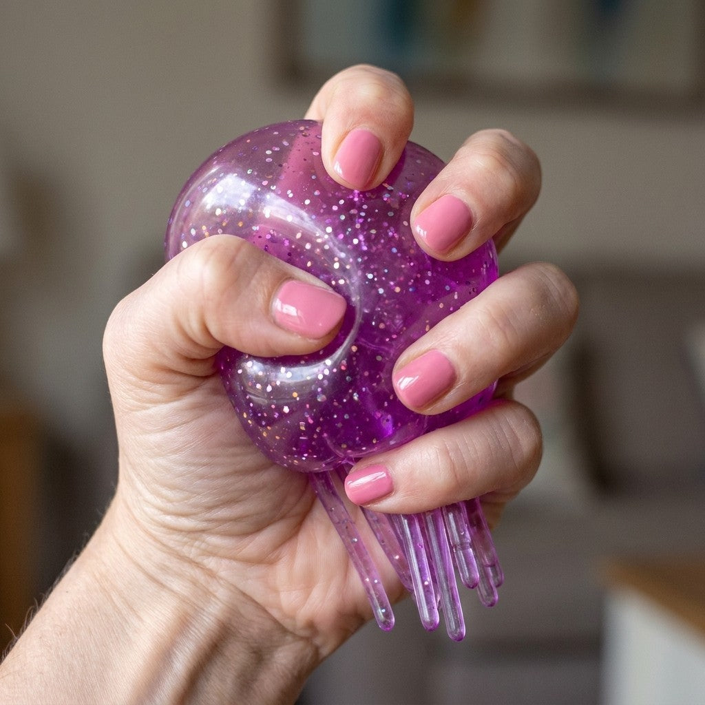 Squishy Méduse Nee Doh Violet