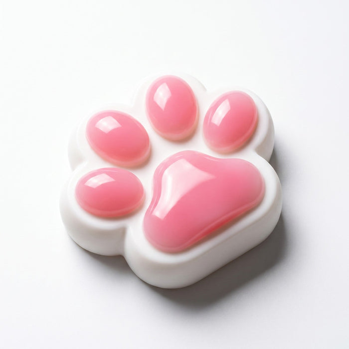 Squishy Patte de Chat Rouge