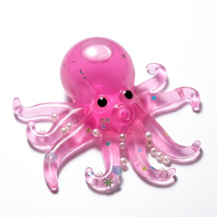 Squishy Poulpe Rose
