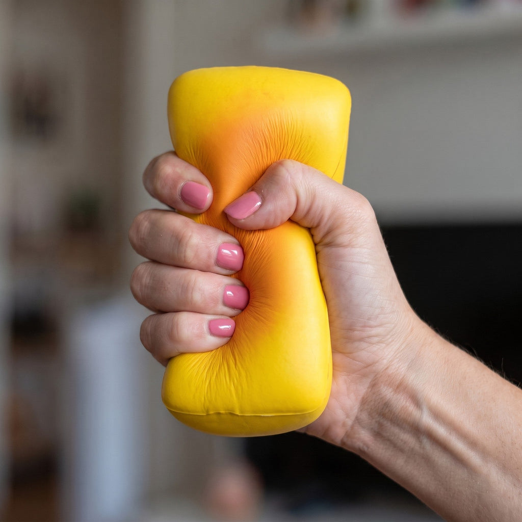 Squishy Toast Grillé pressé dans la main